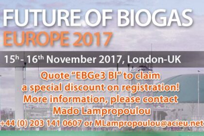 Future of Biogas Europe 2017 Summit