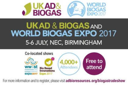 UK AD & Biogas and World Biogas Expo