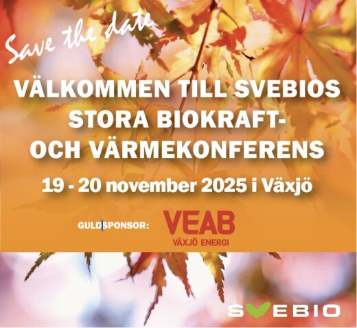 Stora biokraft- och värmekonferensen